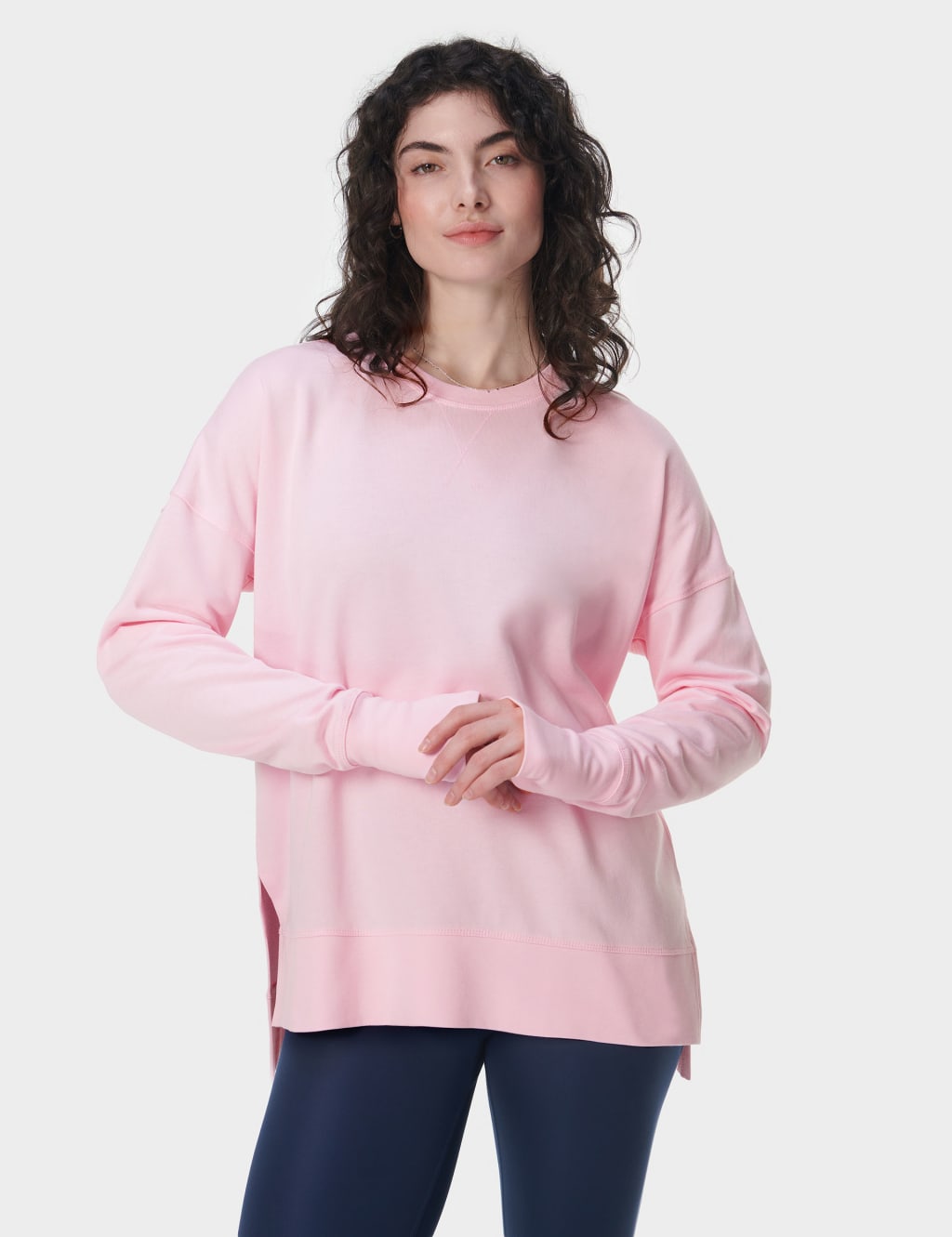 After Class Cotton Modal Longline Top