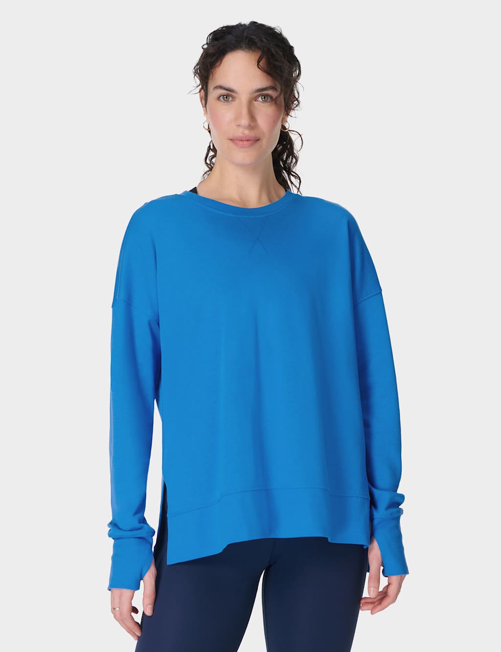 After Class Cotton Modal Longline Top