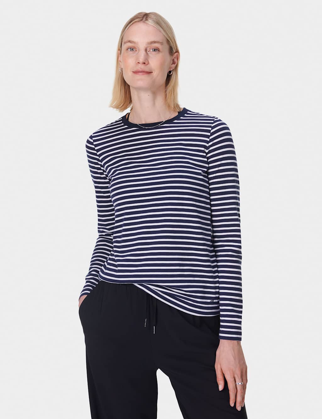 Essential Cotton Rich Striped Top