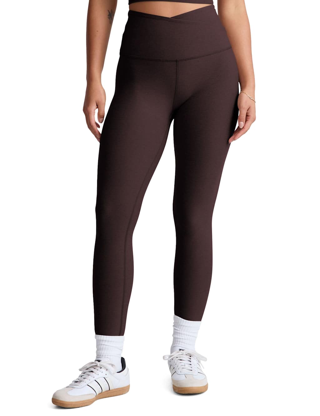 Beyond Yoga Spacedye High Waisted Leggings Dark Brown