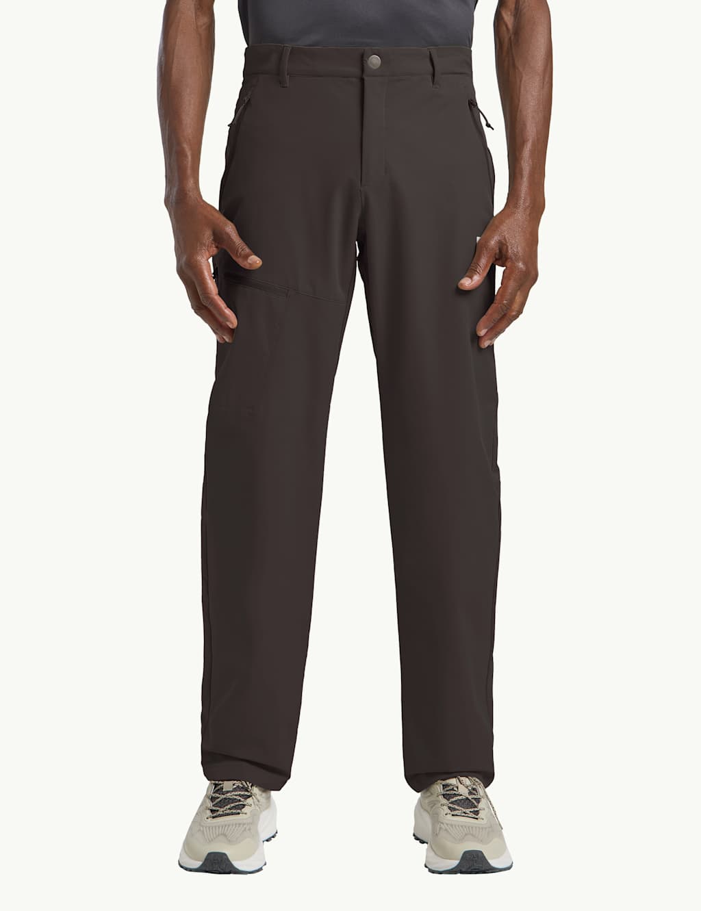 Jack Wolfskin Men's Pico Trail Trekking Trousers - Dark Grey, Dark Grey