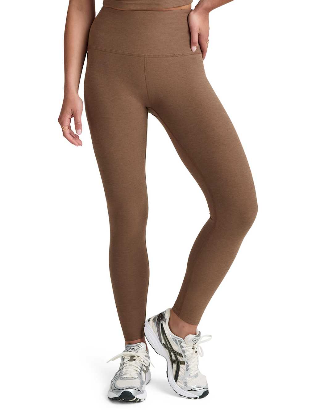 Beyond Yoga Spacedye Caught In The Midi Leggings Chocolate