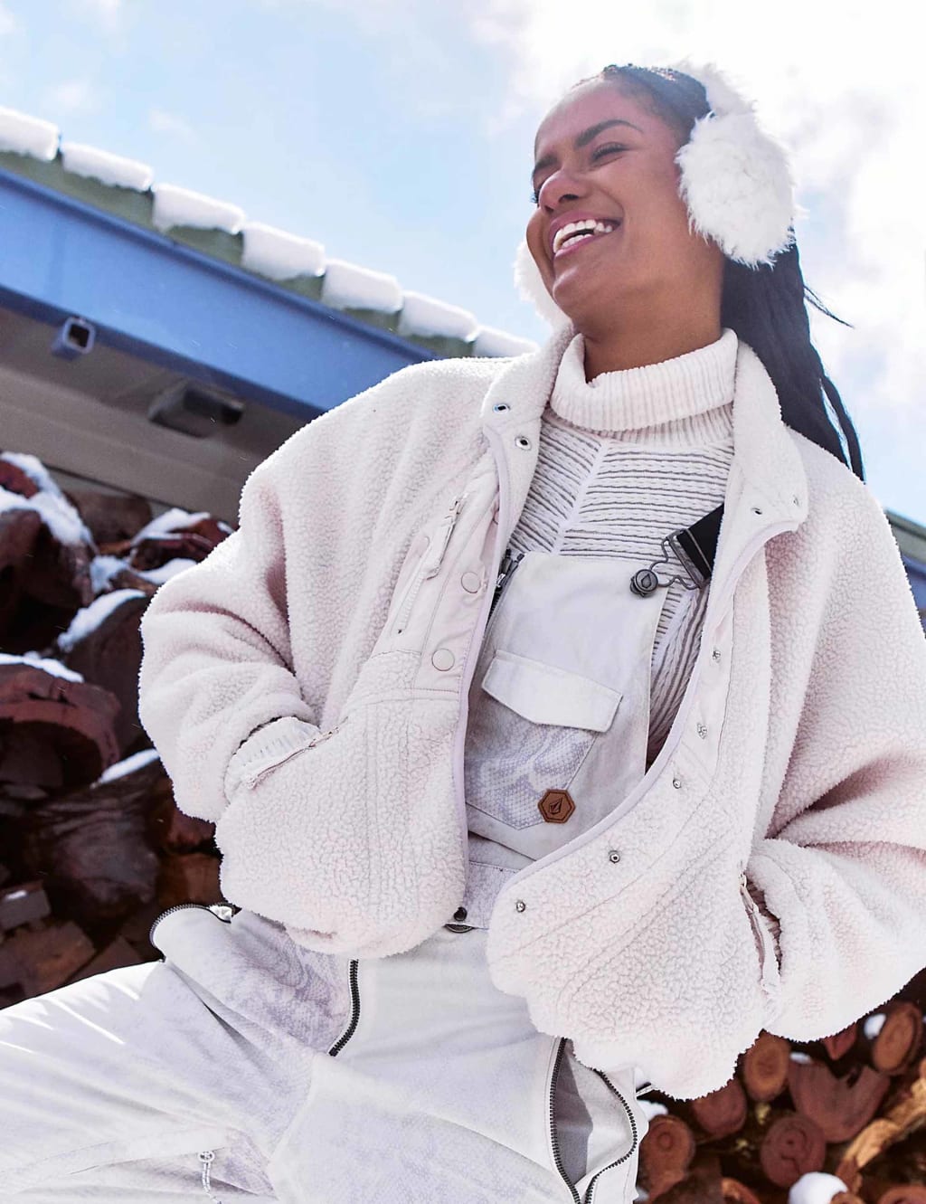 Hit The Slopes Fleece Zip Up Jacket