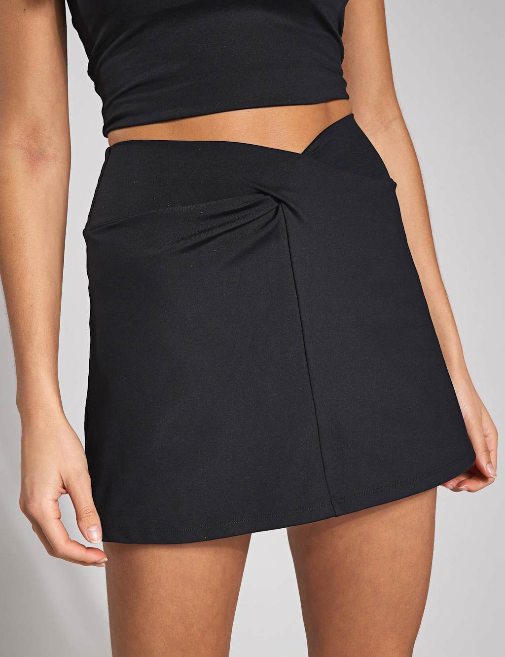 Twist High Waisted Skort