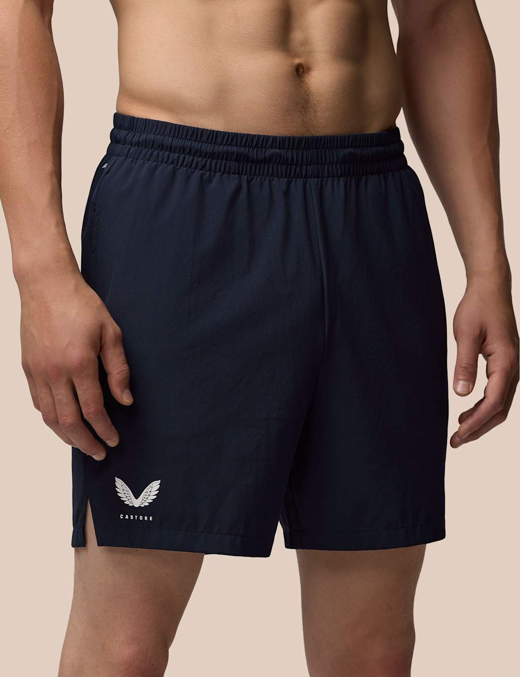 Stretch Elasticated Waist Sports Shorts