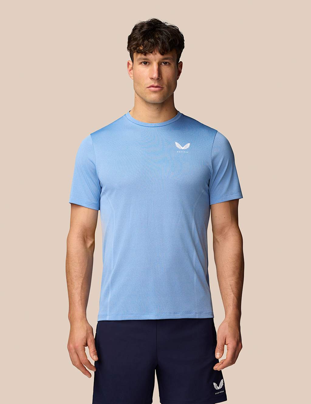 Engineered Knit Crew Neck T-Shirt
