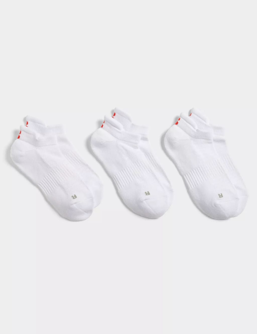 3pk Workout Cotton Rich Trainer Socks
