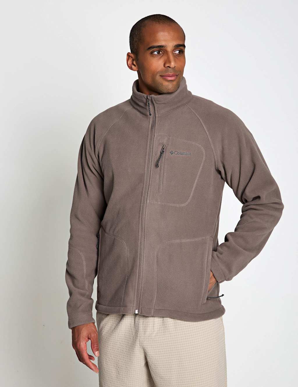 Columbia Men's Fast Trek II Sweatshirt - 2XL - Taupe