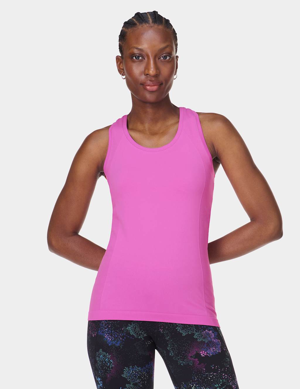 Athlete Seamless Fitted Vest Top