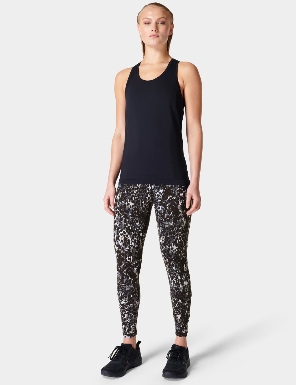 Sweaty Betty Women's Athlete Seamless Fitted Vest Top - Black, Blue,Dark Green,Pink,White,Navy,Black