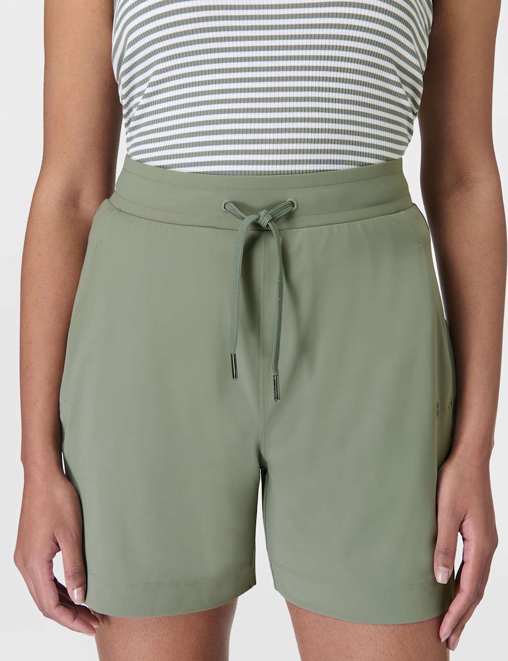 Sweaty Betty Women's Explorer High Waisted Shorts - M - Navy, Black,Navy