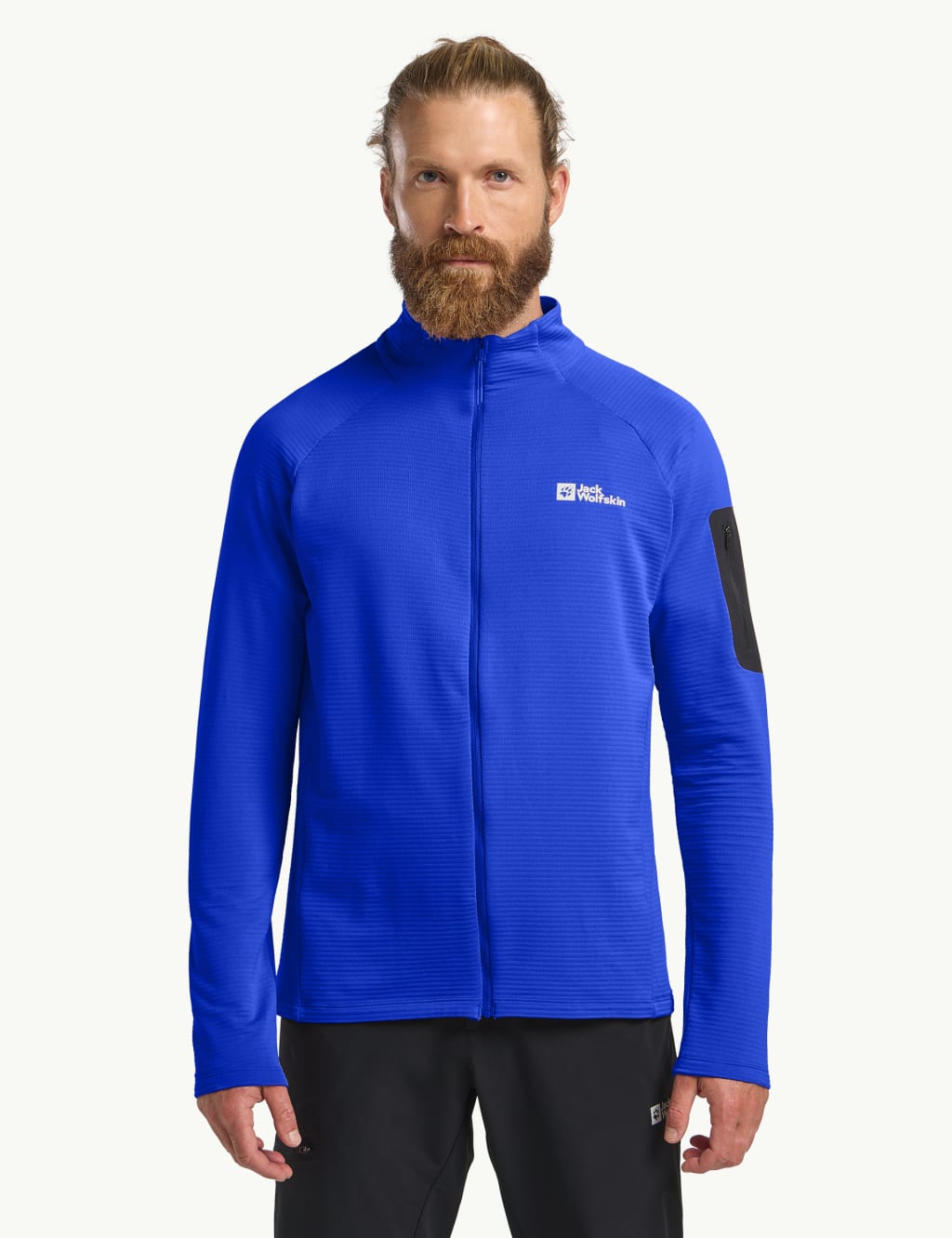 Prelight Textured Zip Up Fleece Jacket