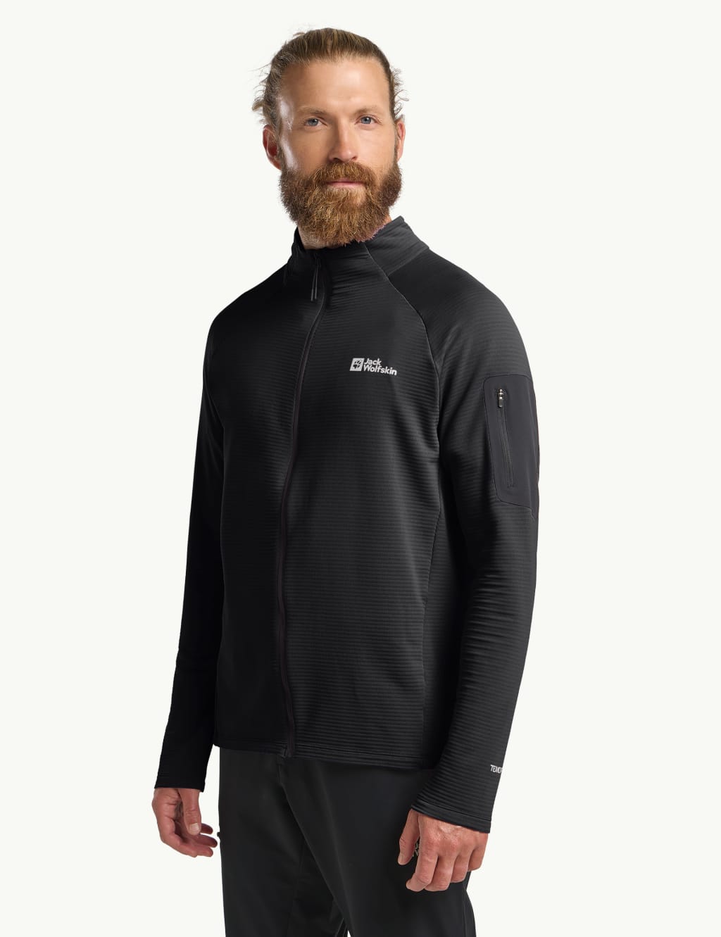 Prelight Textured Zip Up Fleece Jacket