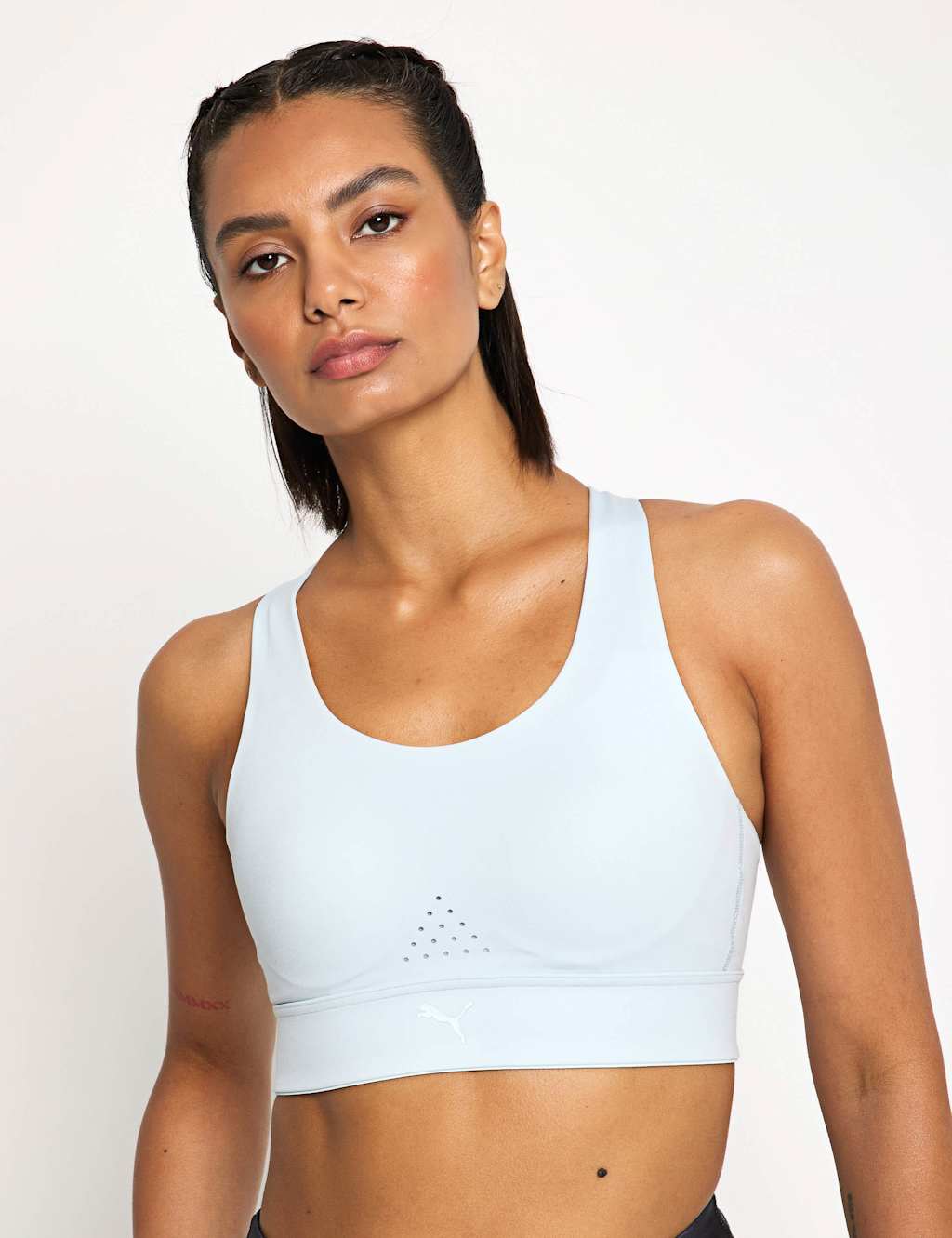 Puma Power breathe Run Bra Light Blue