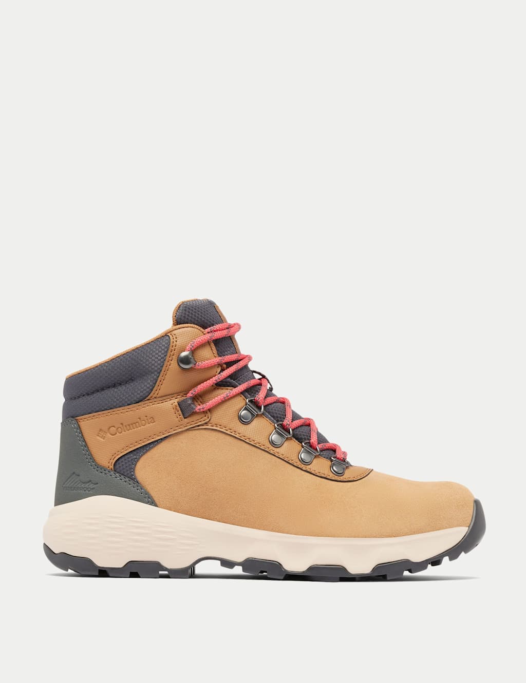 Columbia Women's Newton Wander Suede Walking Boots - 4 - Tan
