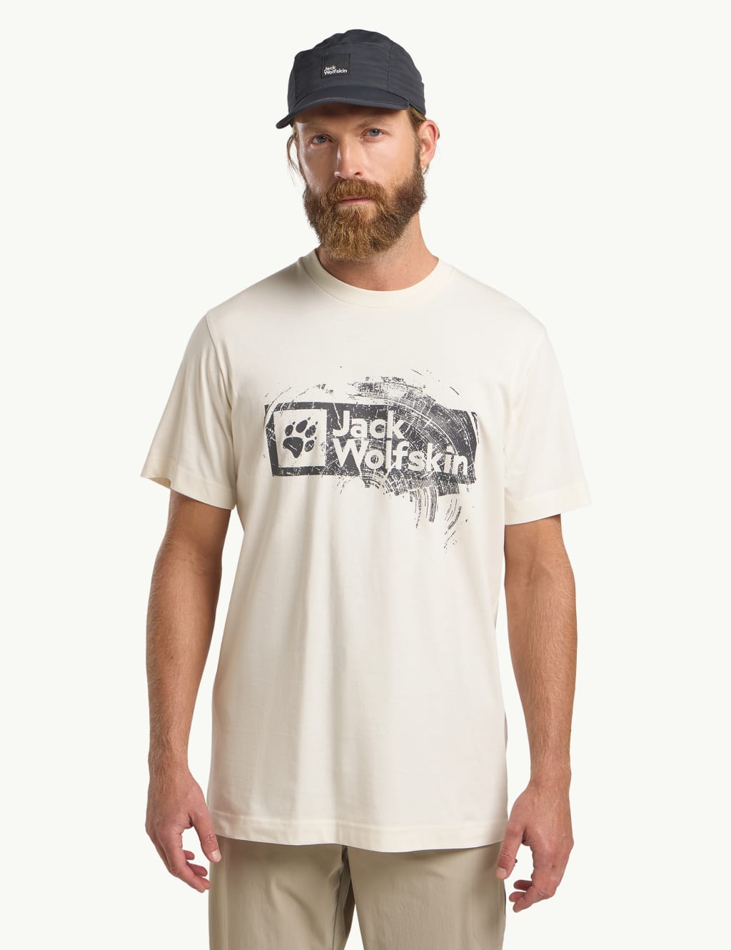 Brand Pure Cotton Crew Neck Graphic T-Shirt