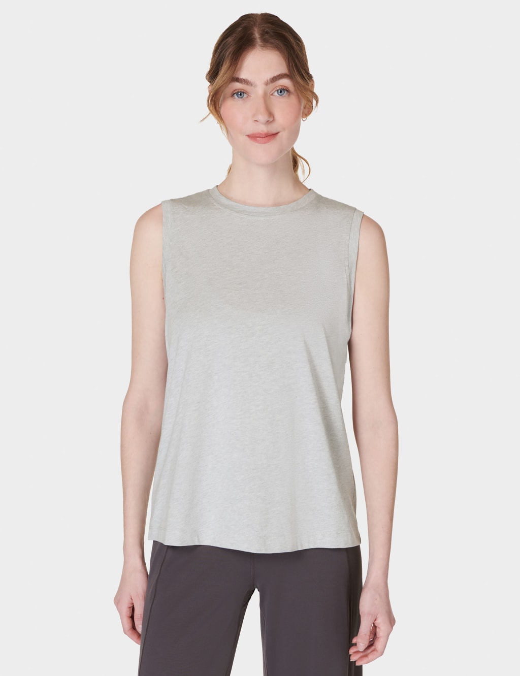 Essential Cotton Rich Crew Neck Vest Top