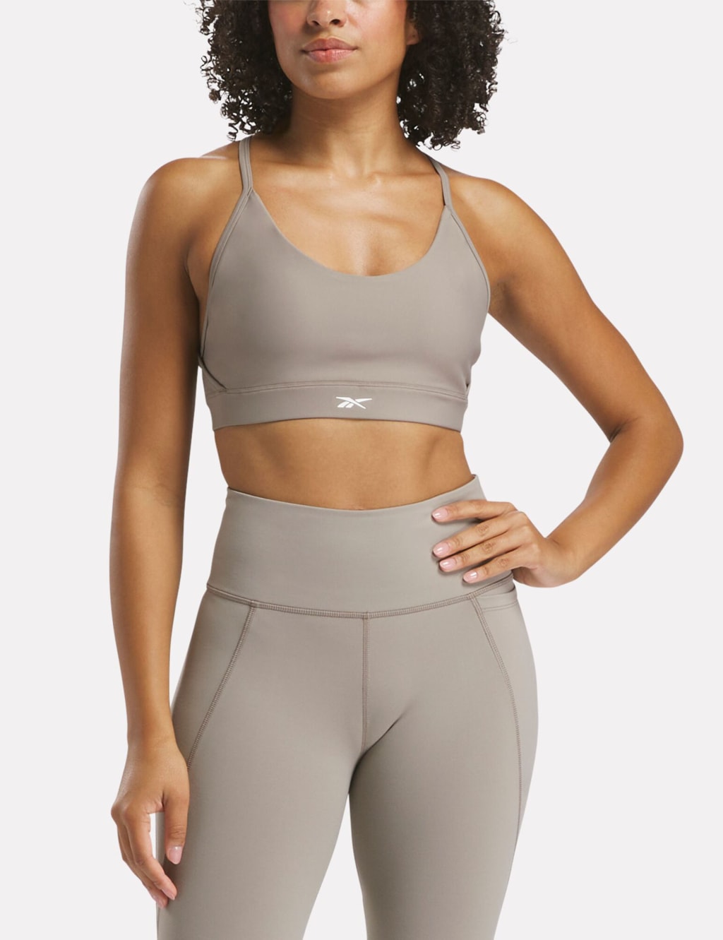 Lux Strappy Non Wired Sports Bra