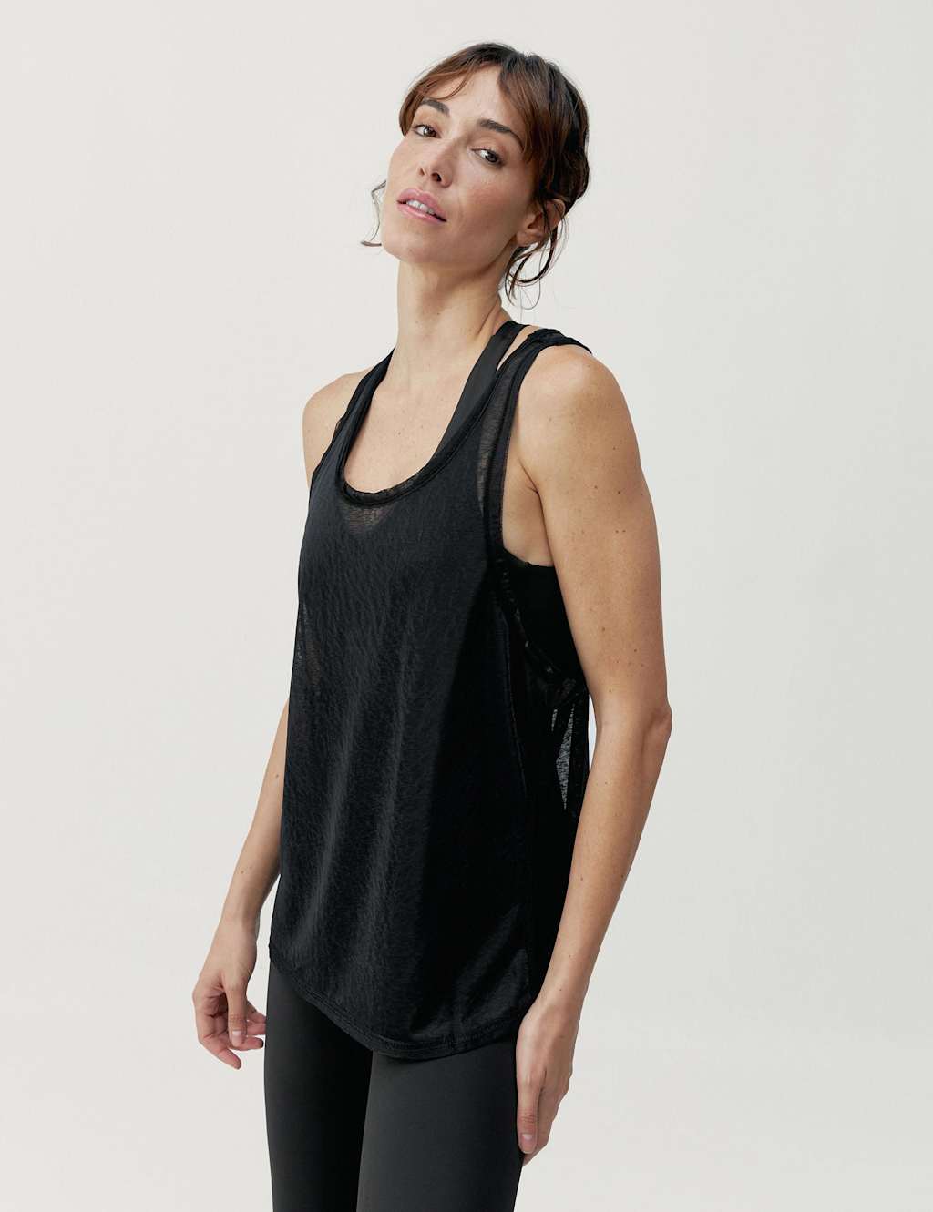 Ada Scoop Neck Racer Back Vest Top