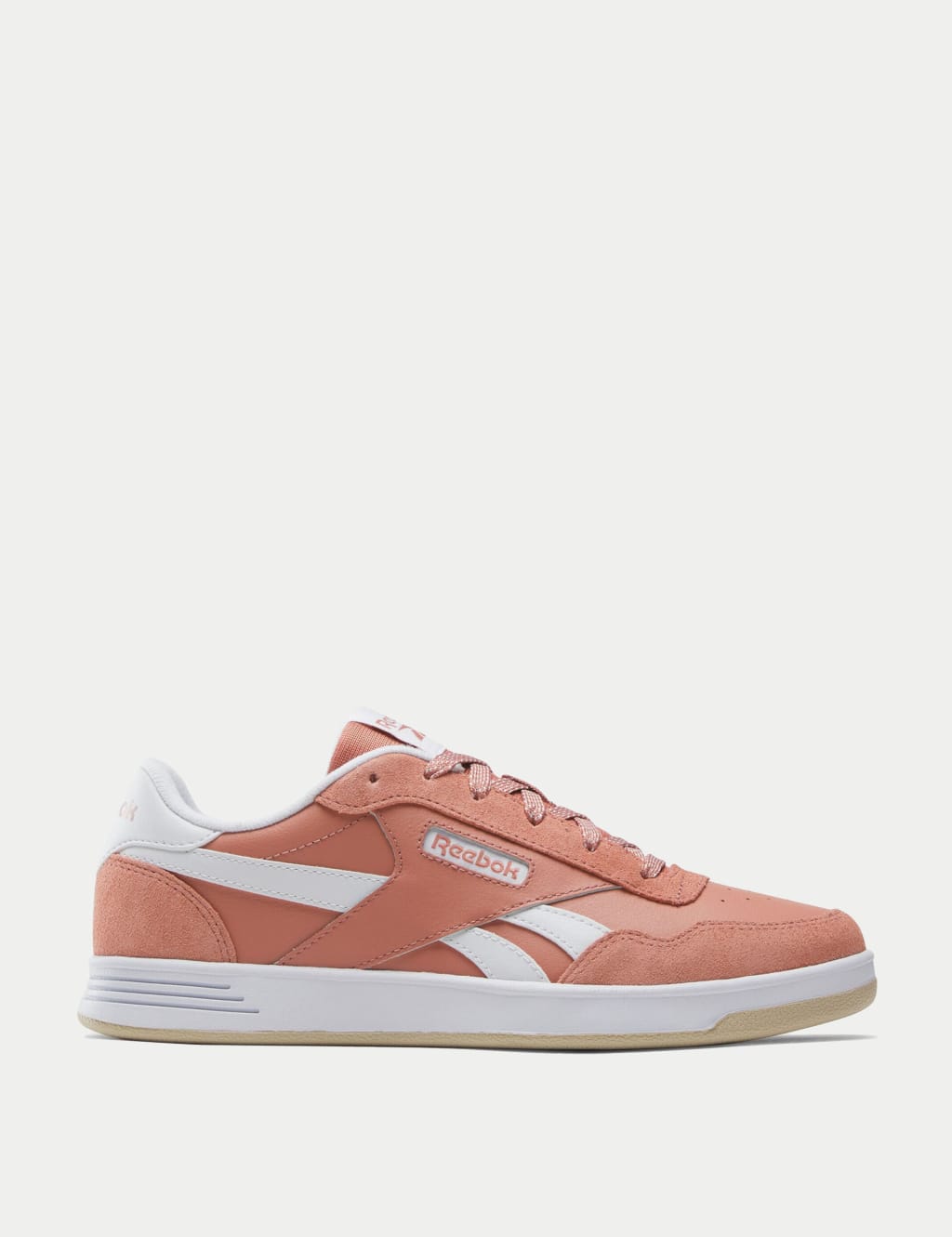 Court Advance Leather Lace Up Trainers