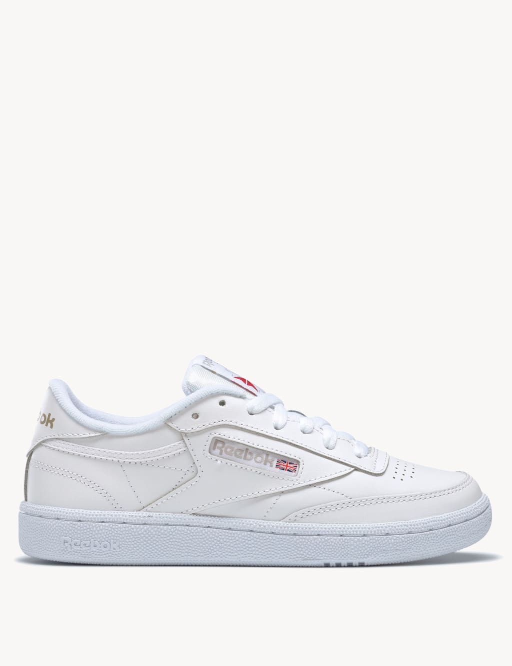 Club C 85 Leather Lace Up Trainers