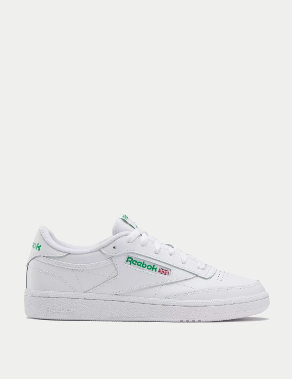 Club C 85 Leather Lace Up Trainers