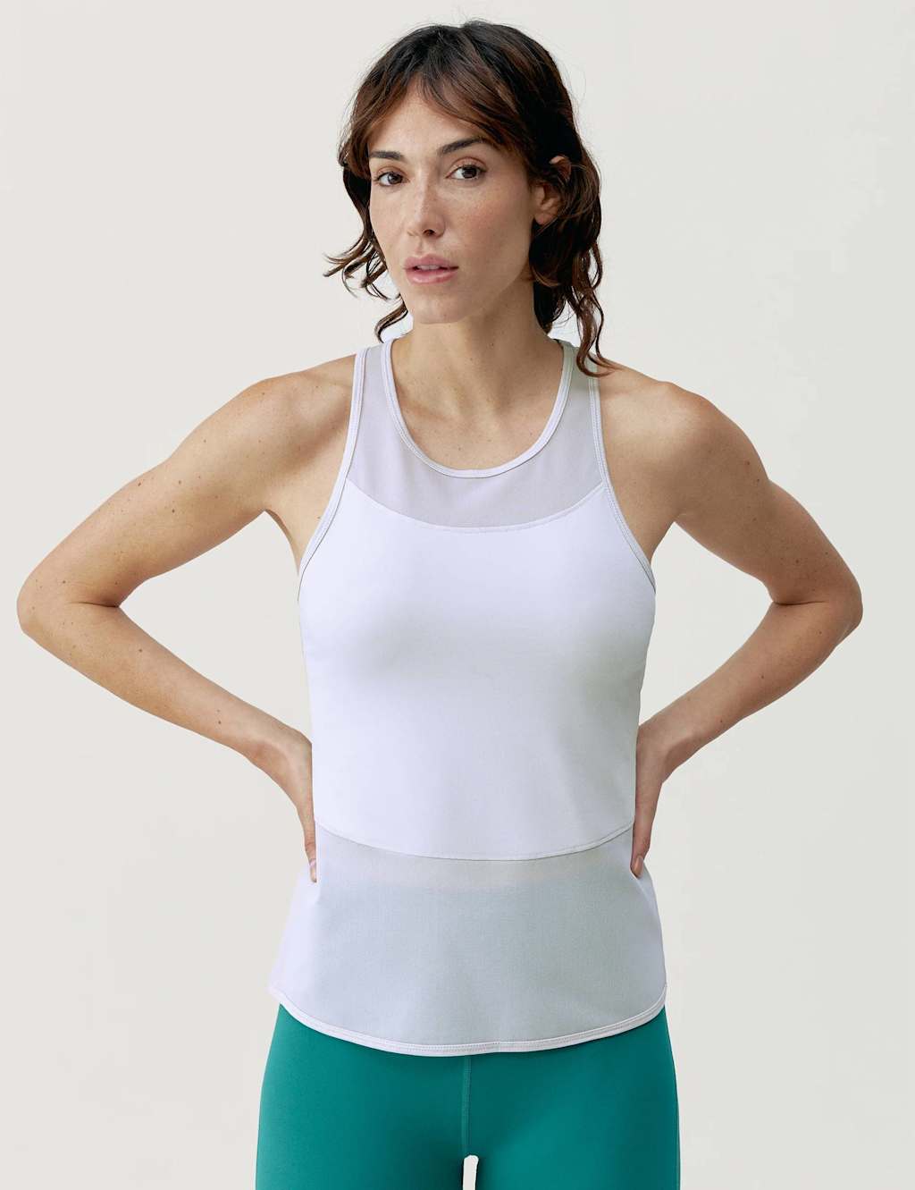 Kiava Round Neck Racer Back Vest Top