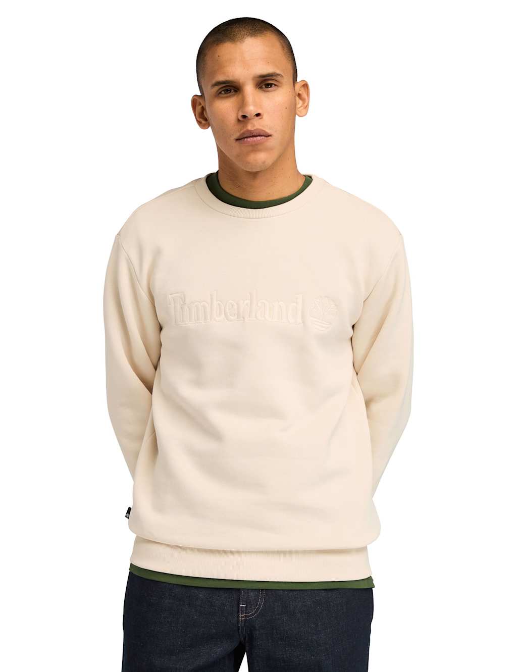 Hampton Cotton Rich Embroidered Sweatshirt