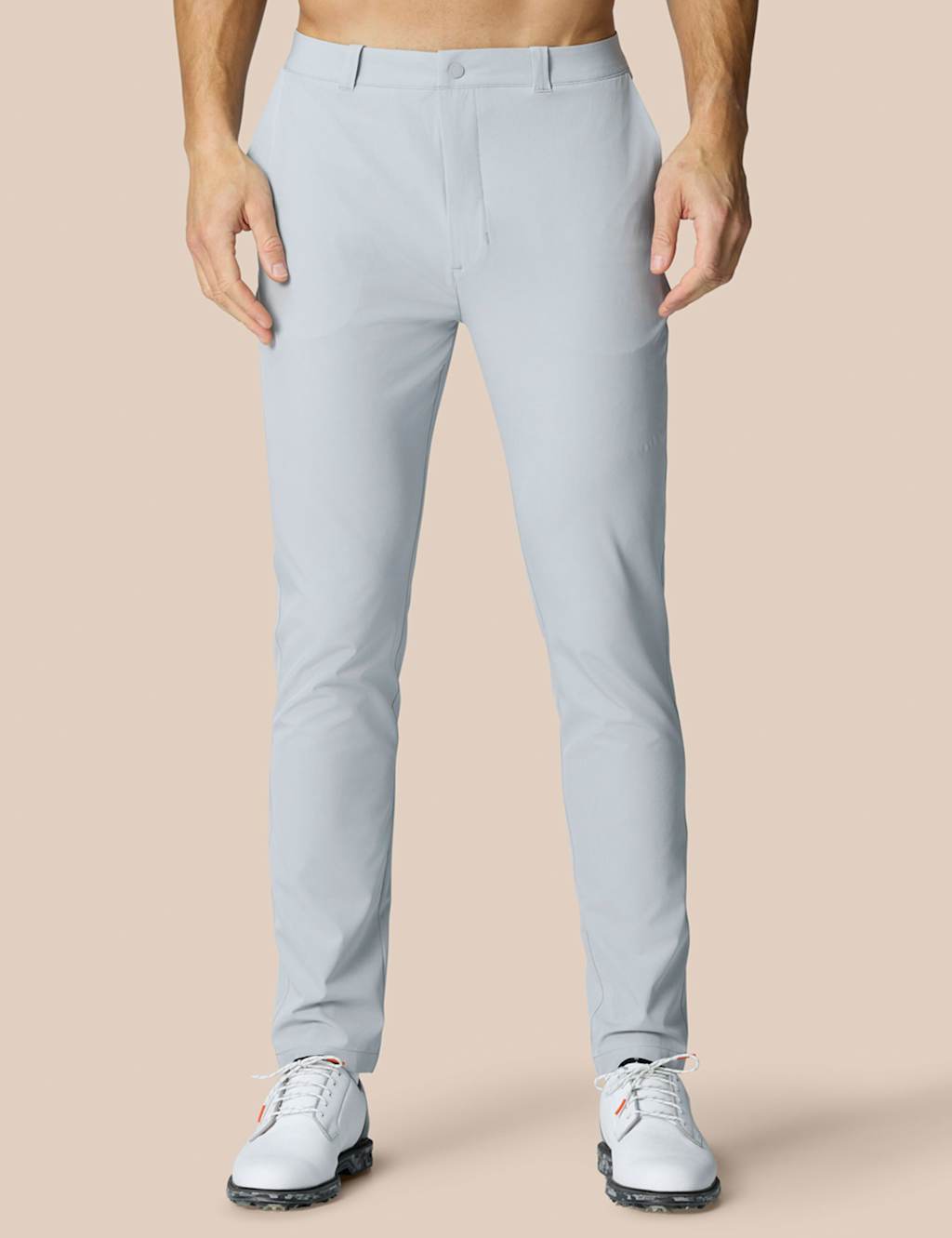 Castore Lightweight Stretch Golf Trousers Light Grey Mix