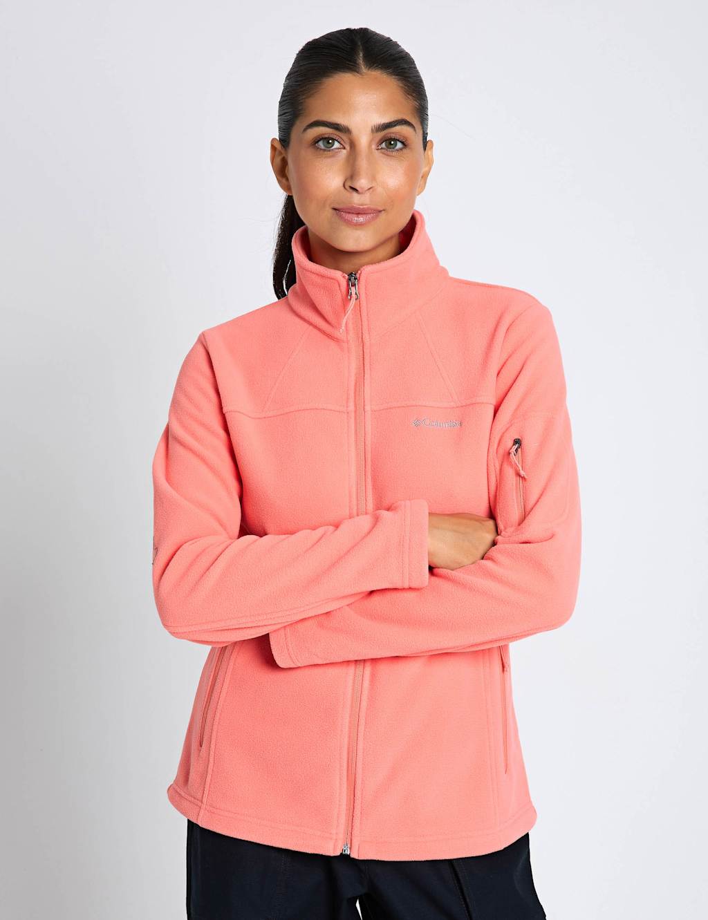 Columbia Fast Trek II Fleece Jacket Pink