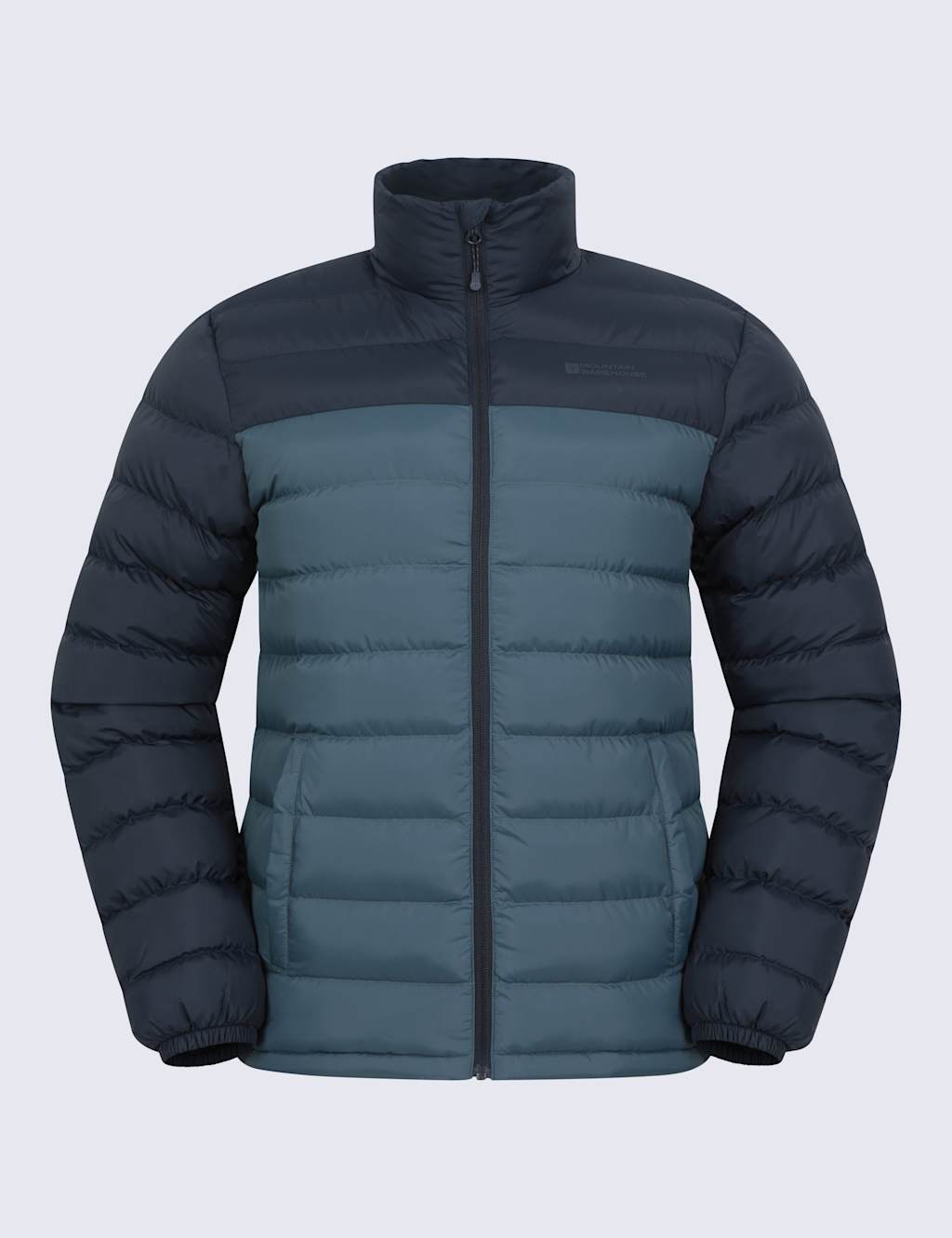 Mountain Warehouse Men's Vista Water Resistant Padded Jacket - 2XL - Dark Blue - Available at M&S