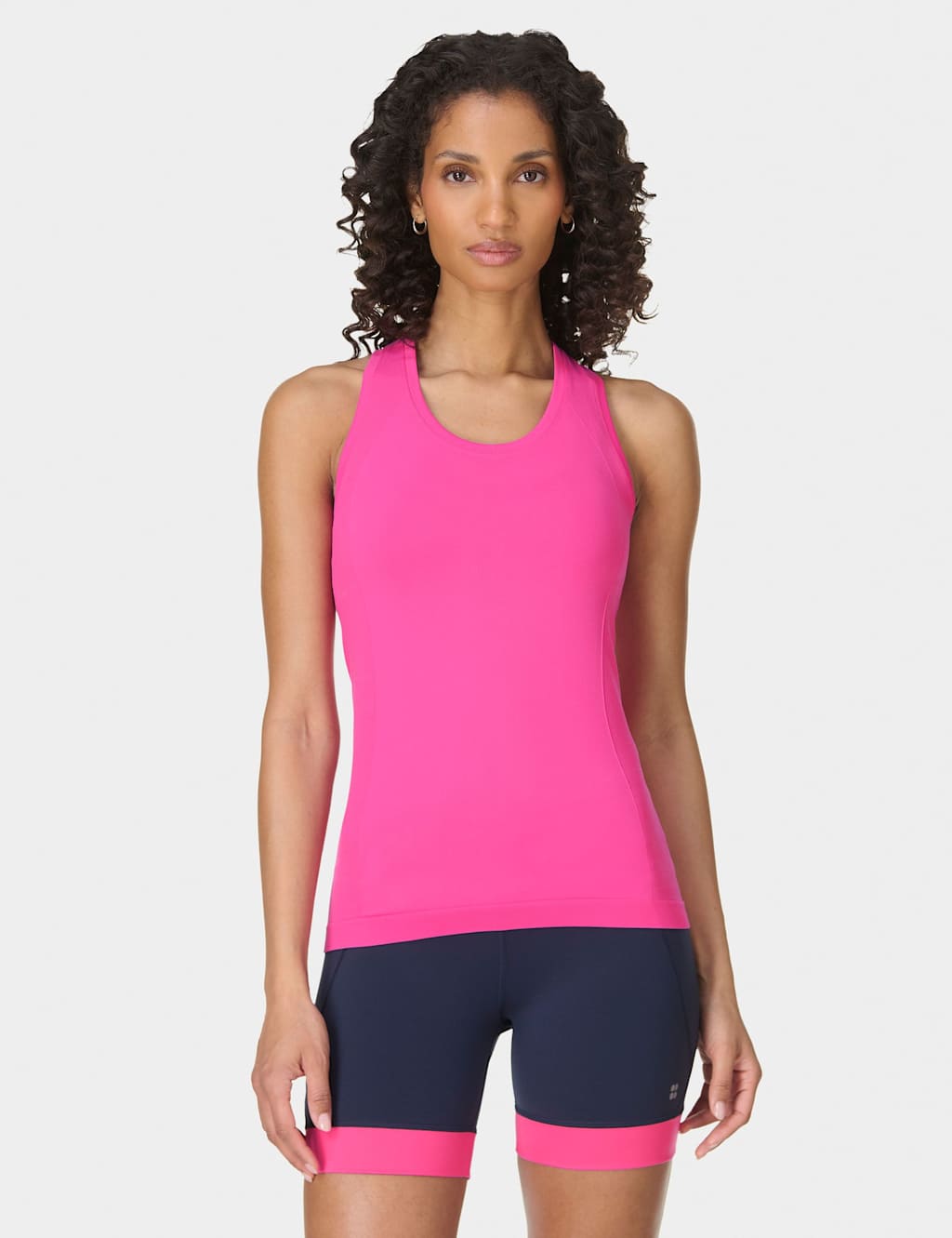Sweaty Betty Women's Athlete Seamless Workout Tank Top - Dark Pink, Dark Pink