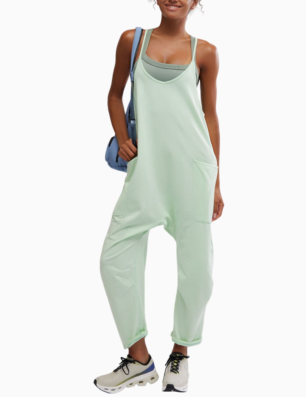 Hot Shot Cotton Rich Relaxed Jumpsuit
