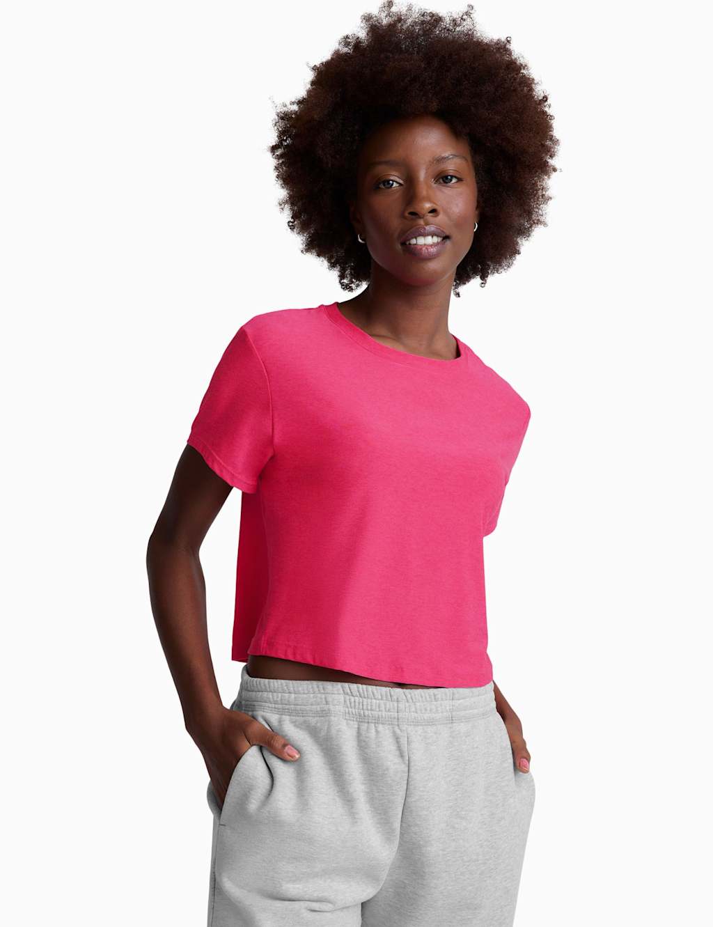 Featherweight Supreme Relaxed Crop T-Shirt