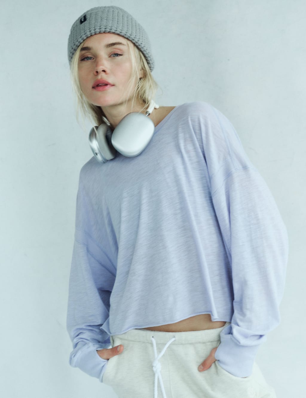 My Time Layer Cotton Rich Relaxed Top