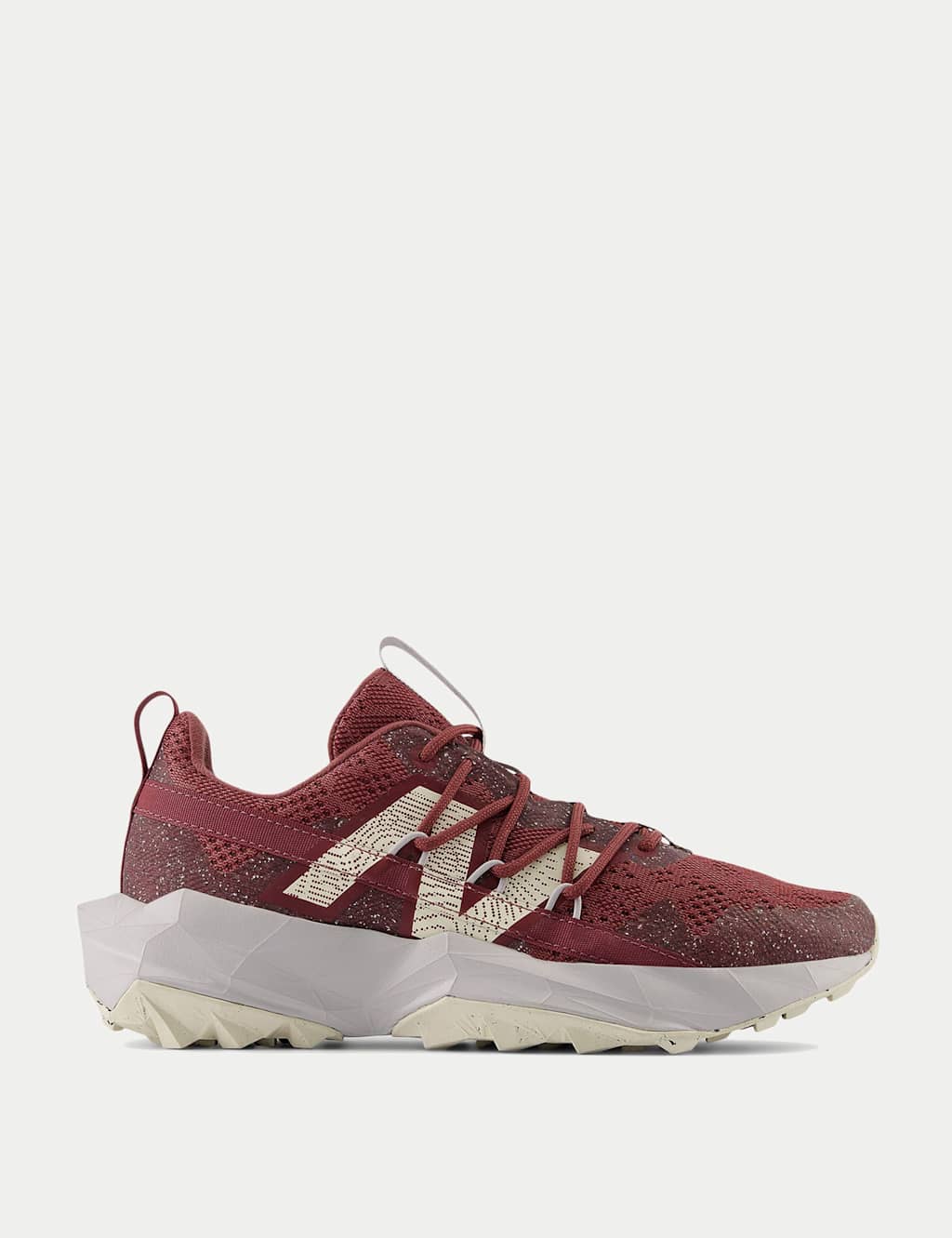 New Balance Tektrel Trail Running Trainers Burgundy Mix