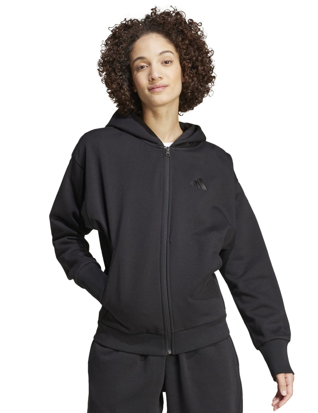 All SZN Cotton Rich Fleece Zip Up Hoodie