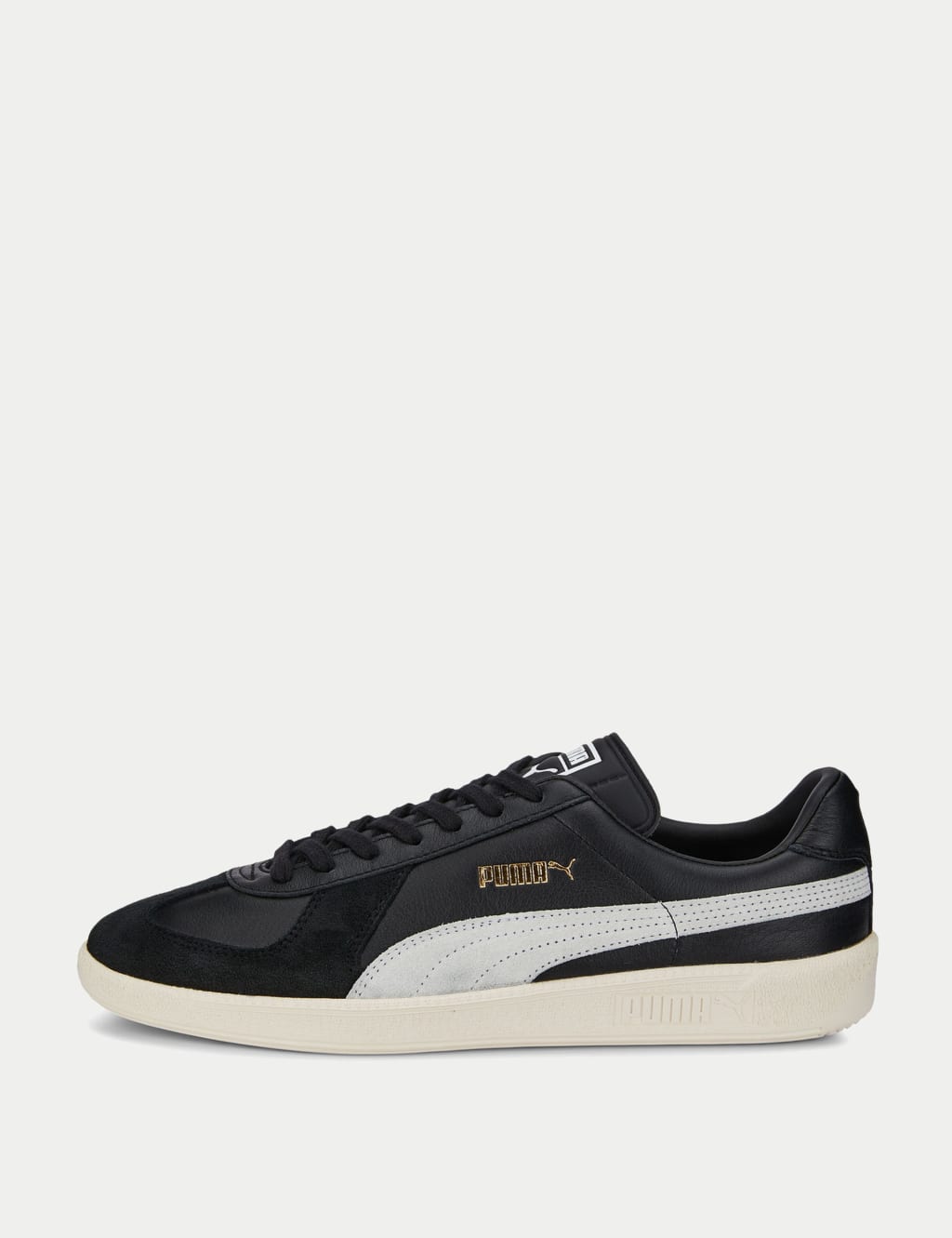 Army Leather Trainers
