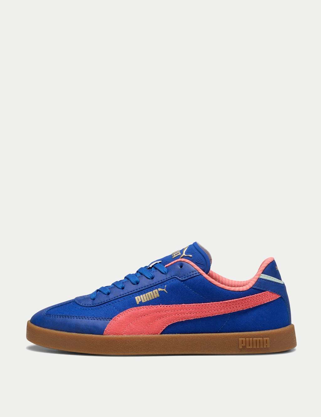 Puma Club II Era Retro Run Trainers Purple Mix