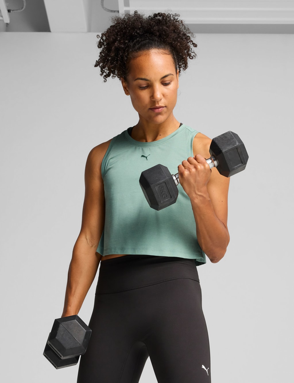 Cloudspun Crew Neck Crop Top