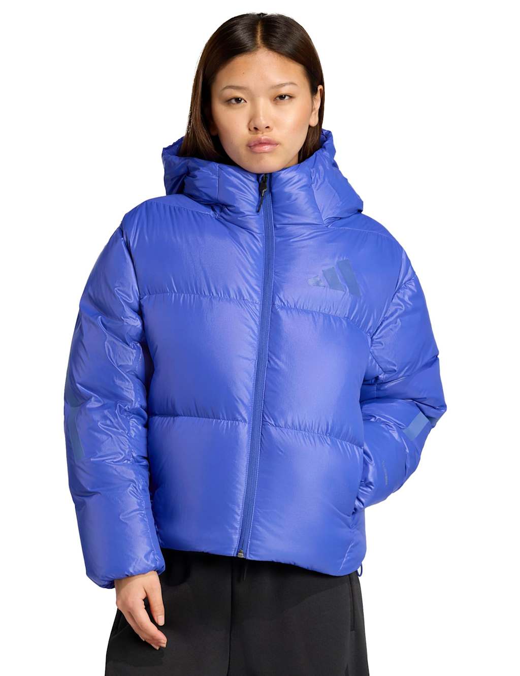 Adidas Z.N.E. Hooded Puffer Coat Indigo