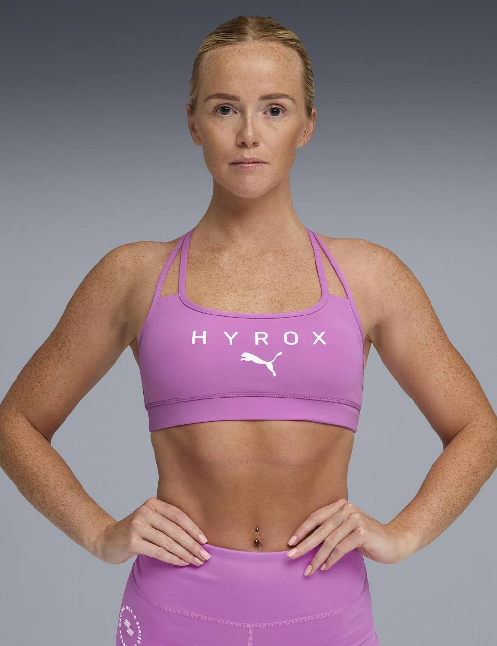 Puma Women's Hyrox Move Non Wired Sports Bra - Small - Bright Pink