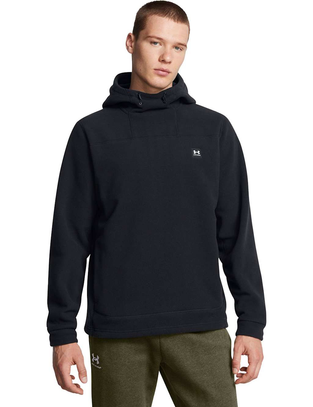 Under Armour Men's Expanse Fleece Hoodie - M - Black, Black