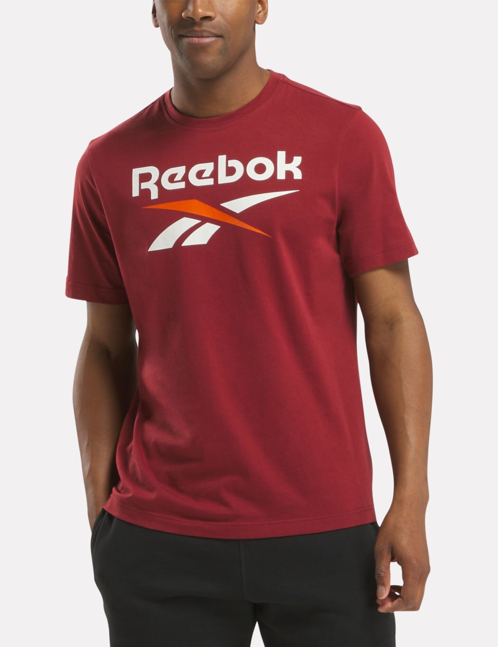 Identity Big Logo Pure Cotton T-Shirt