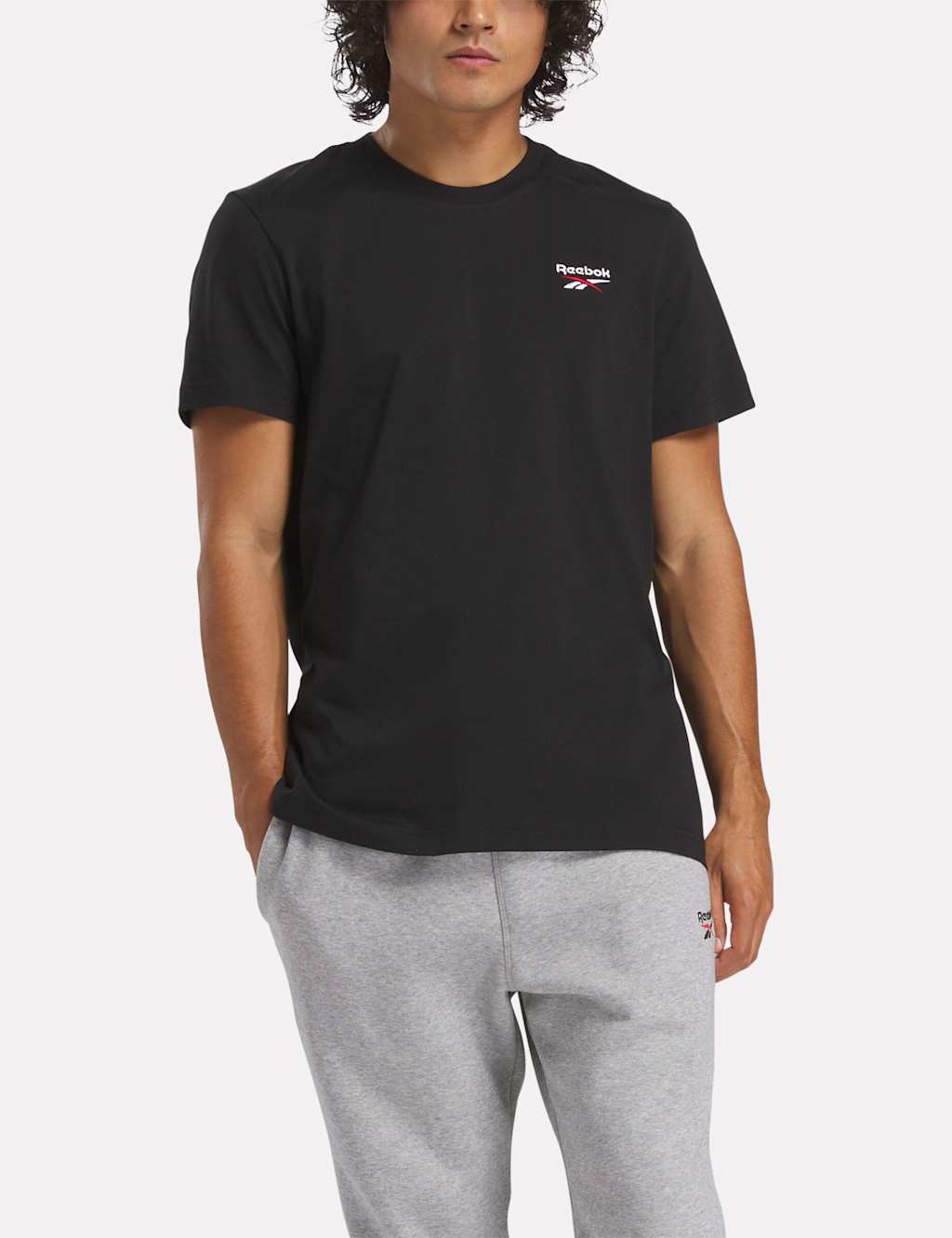 Identity Small Logo Pure Cotton T-Shirt