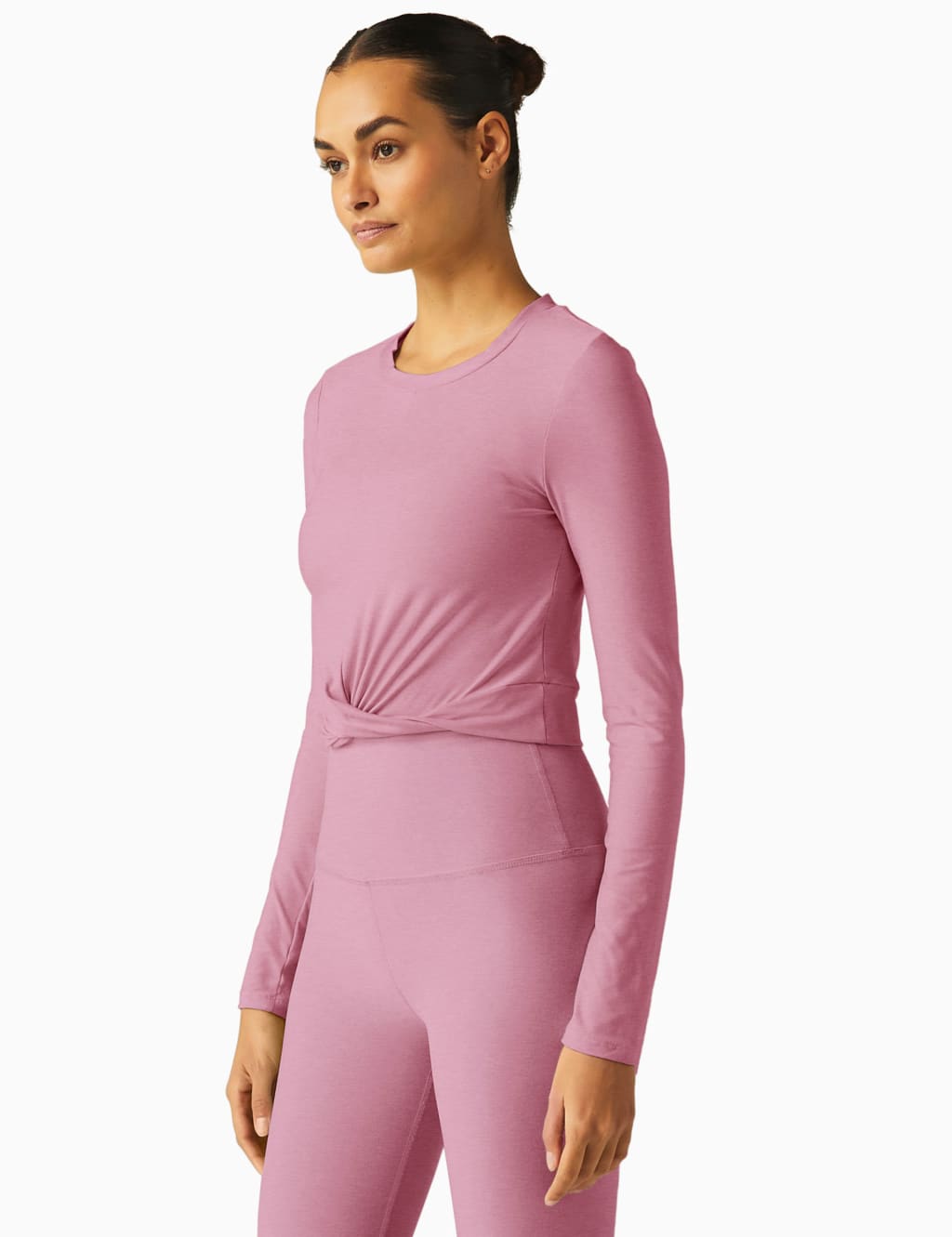 Featherweight Center Stage Crop Yoga Top