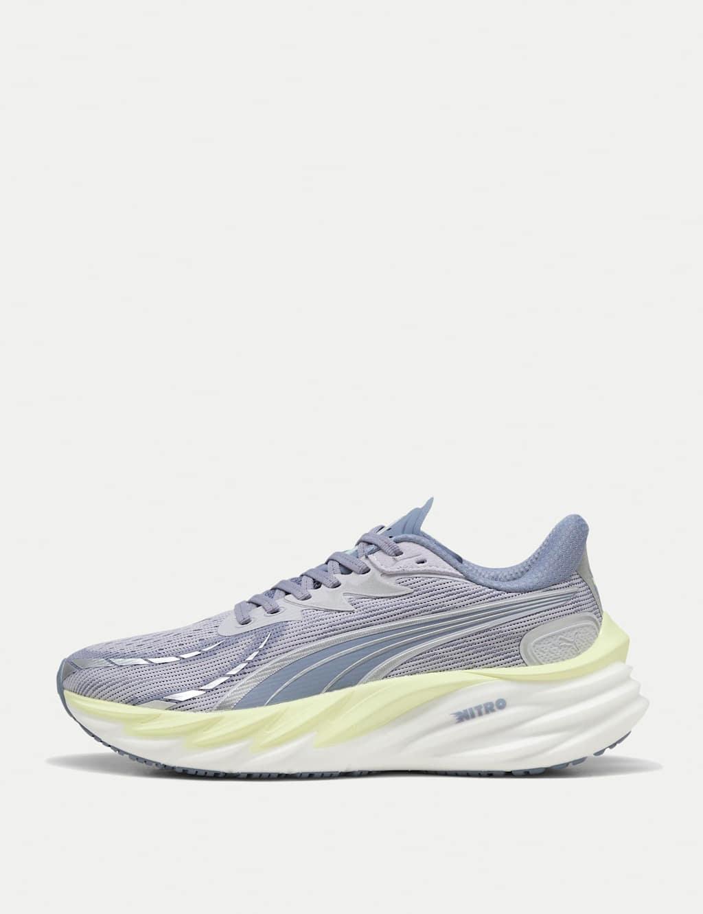 Puma Women's Velocity Nitro 4 Running Trainers - 8 - Light Blue