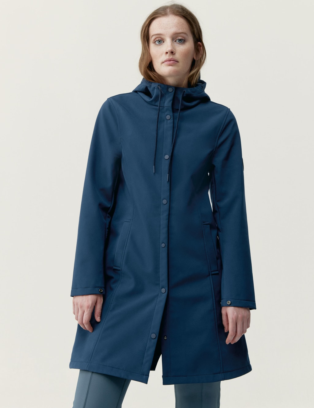 Hooded Longline Raincoat