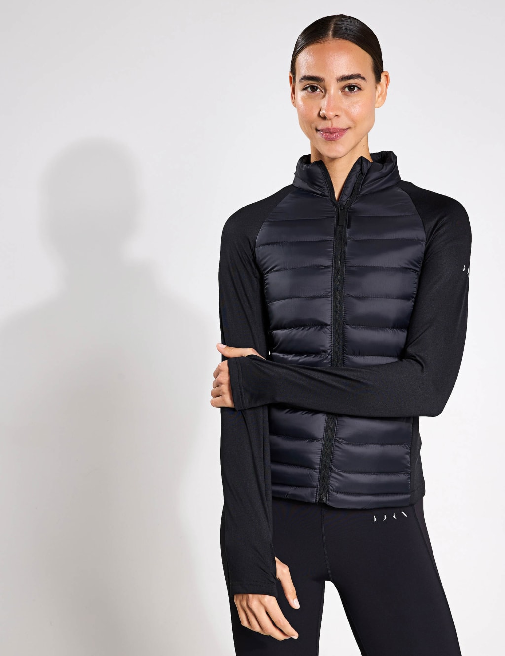 Zuri Padded Funnel Neck Sports Jacket