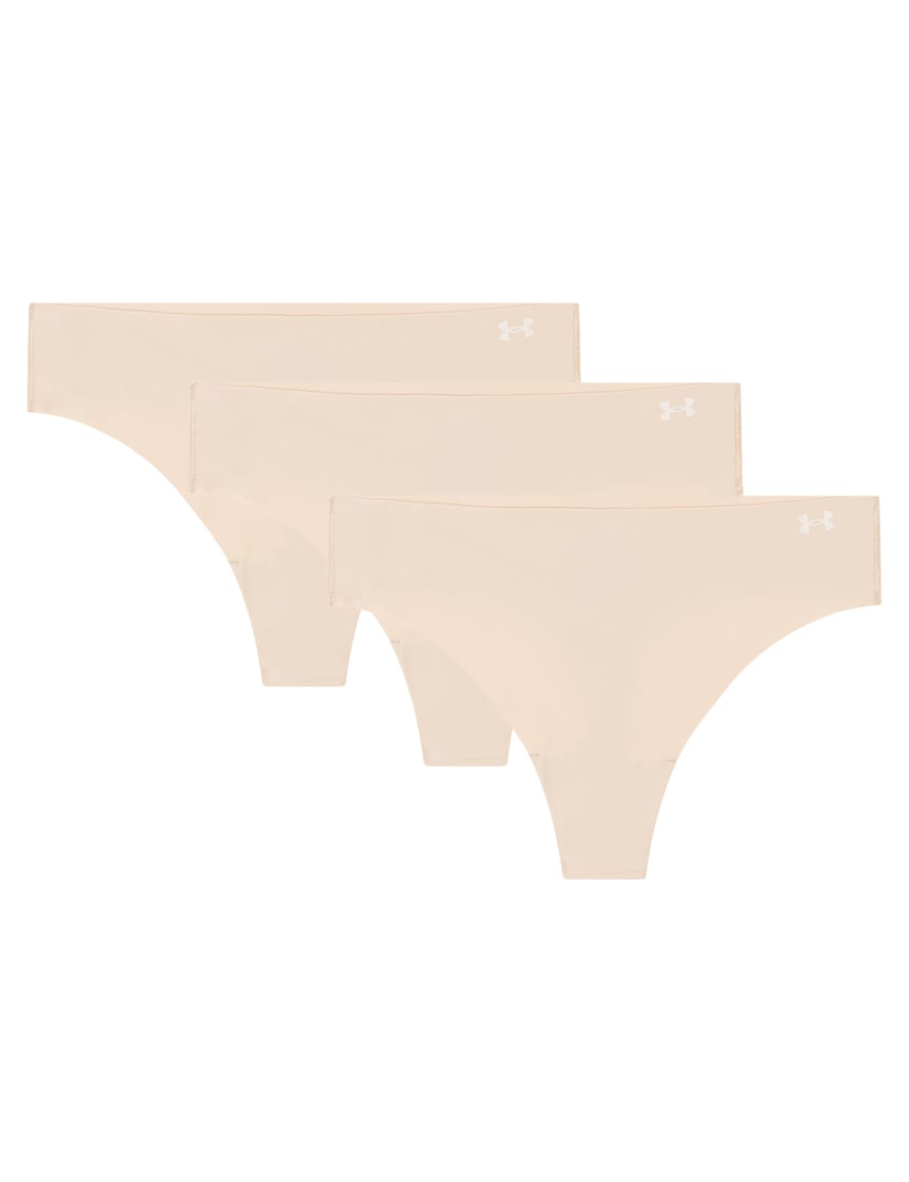 3pk Pure Stretch No Show Thongs
